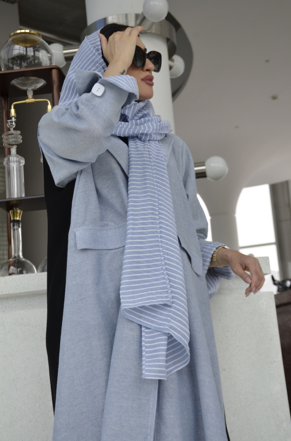 SUMMER DAY LINEN ABAYA