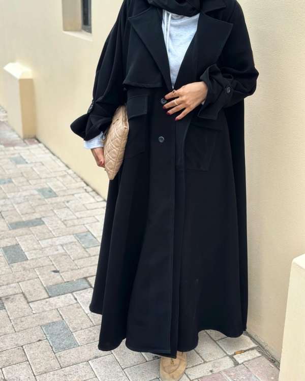 TRENCH COAT BLACK
