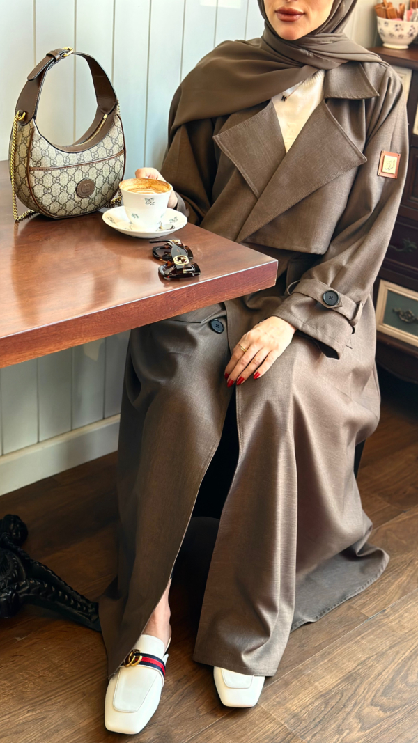 MOCHA TRENCH COAT