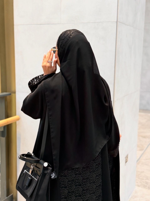 BLACK DANTEL ABAYA