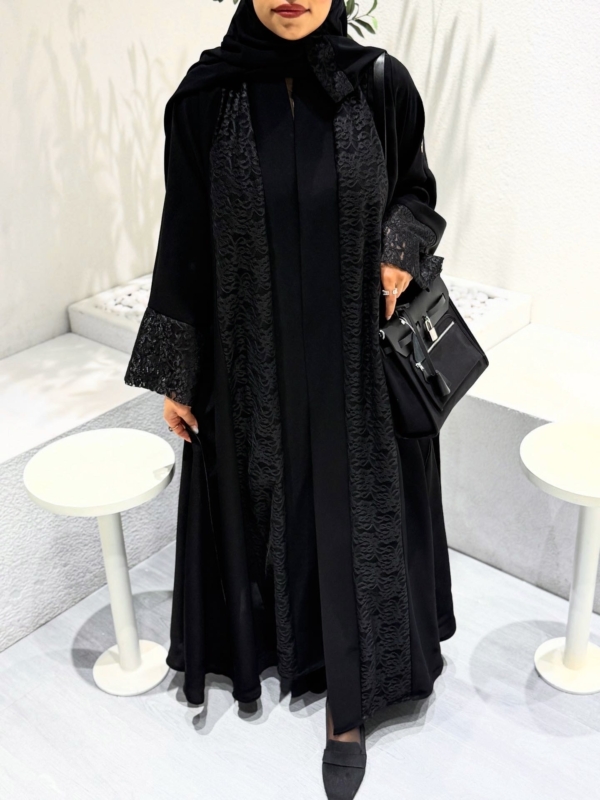 BLACK DANTEL ABAYA