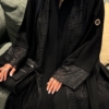 BLACK DANTEL ABAYA