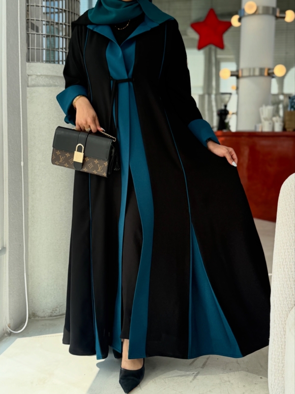 TURQUOISE FEMI ABAYA