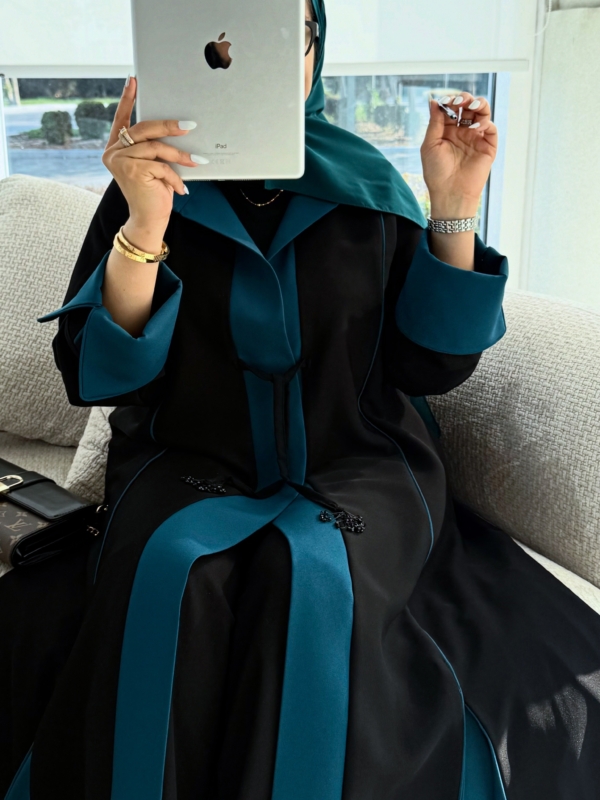 TURQUOISE FEMI ABAYA
